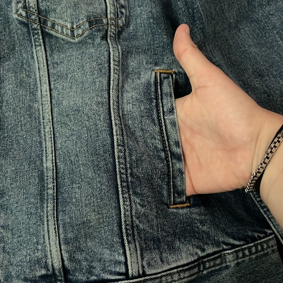 J. Crew NWT Classic Blue‎ Denim Jacket womens size XXL - Picture 5 of 14